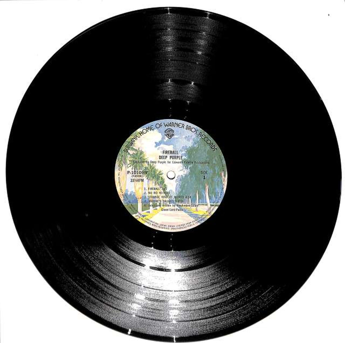 Warner Bros. Deep Purple 'Fireball' P-10109W