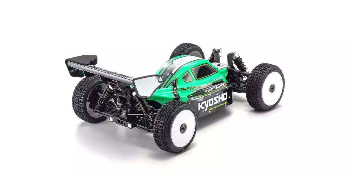 Kyosho 34113T1S 1/8 EP 4WD r/s INFERNO MP10e Green - BanzaiHobby