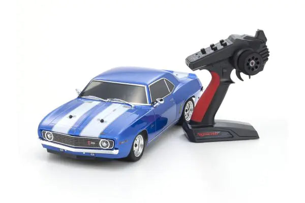 Kyosho 34418T1C FAZER Mk2 FZ02 Series Readyset 1969 Chevy Camaro Z/28 Le Mans Blue - BanzaiHobby