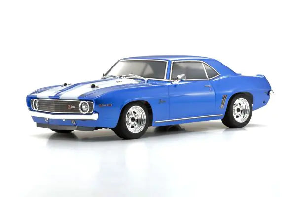 Kyosho 34418T1C FAZER Mk2 FZ02 Series Readyset 1969 Chevy Camaro Z/28 Le Mans Blue - BanzaiHobby