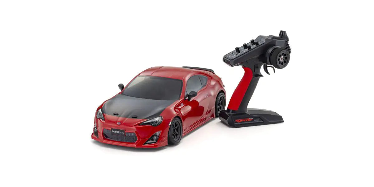 Kyosho 34502T1 FAZER D2 FZD2 Series readyset TOYOTA 86 GT Tuned Ver. Lightning Red - BanzaiHobby