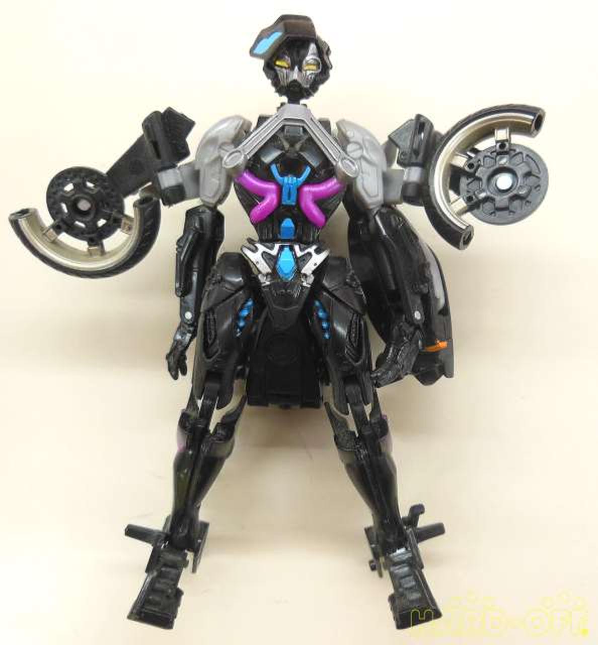 TAKARA TOMY Robot Soft Vinyl Figure MA-20 Black Arcie Missile Missing