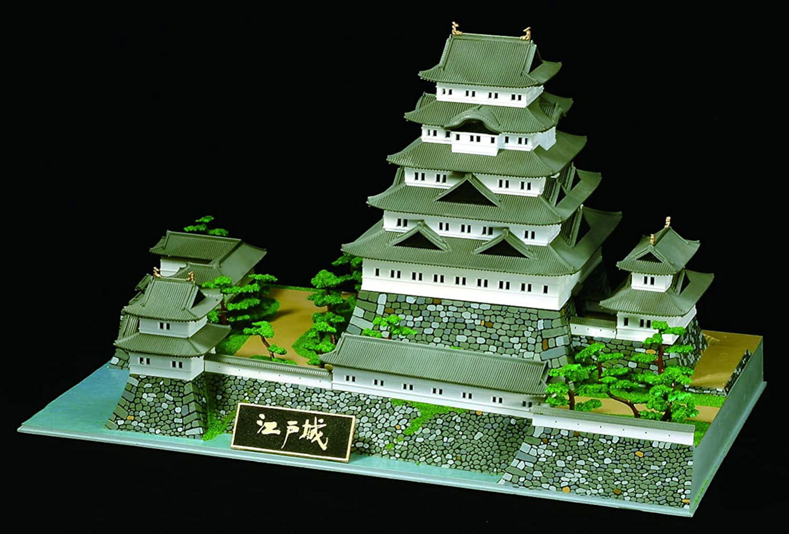 Doyusha Doyusha DX-4 1/350 Japanese Famous Castle Deluxe Edo Castle Plas - BanzaiHobby