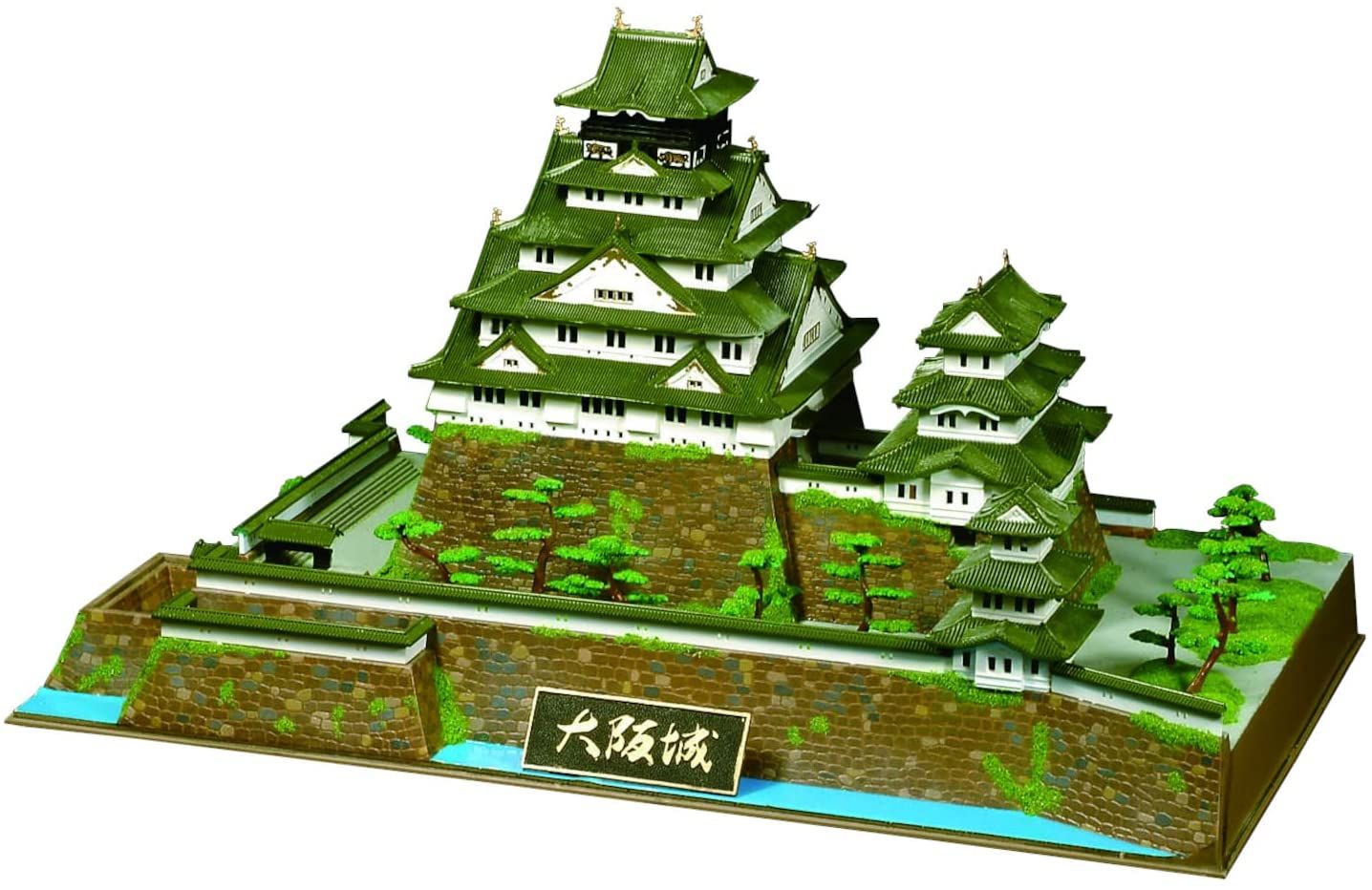 Doyusha Doyusha DX-2 1/350 Japanese Famous Castle Deluxe Osaka Castle Pl - BanzaiHobby