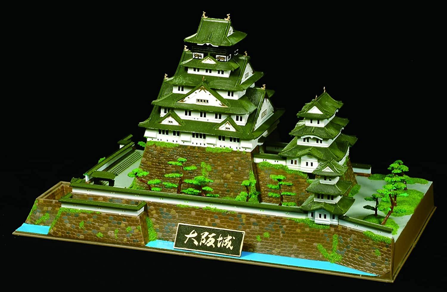 Doyusha Doyusha DX-2 1/350 Japanese Famous Castle Deluxe Osaka Castle Pl - BanzaiHobby