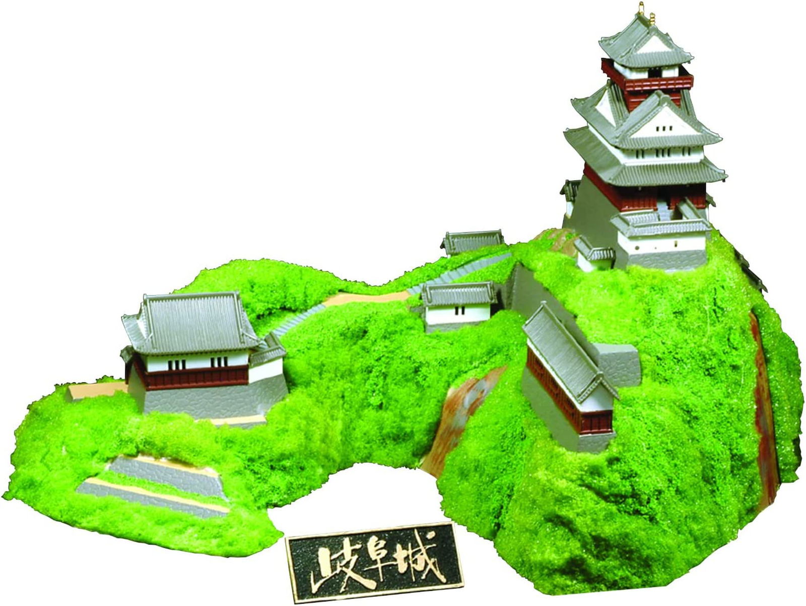 Doyusha Doyusha 1/350 Japanese Famous Castle Standard Gifu Castle Plasti - BanzaiHobby
