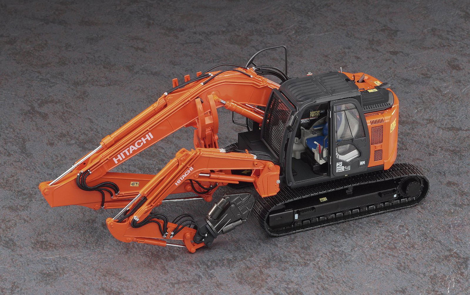 Hasegawa SW04 1/35 Hitachi Double Working Machine Astaco Neo SW04 - BanzaiHobby