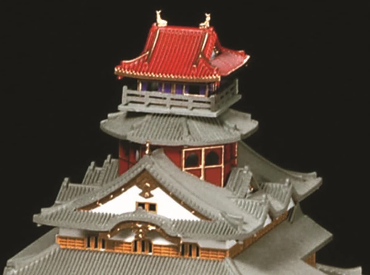 Doyusha Doyusha S-26 1/360 Japanese Famous Castle Standard Azuchi Castle - BanzaiHobby