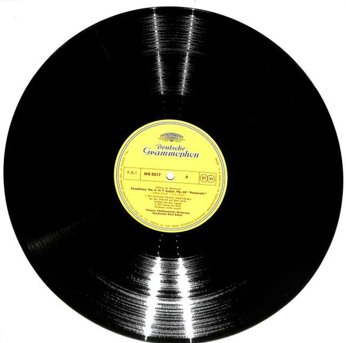 Polydor Beethoven 'Pastoral' Böhm Vienna Philharmonic MG-2317