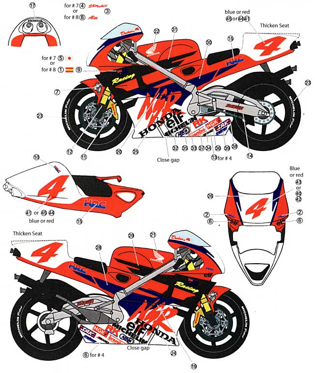 Studio27 DC802 1/12 NSR500 HRC 1994 Late Season - BanzaiHobby