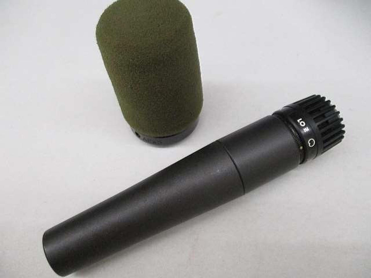 SHURE Dynamic Microphone + Windscreen SM57 + A2WS