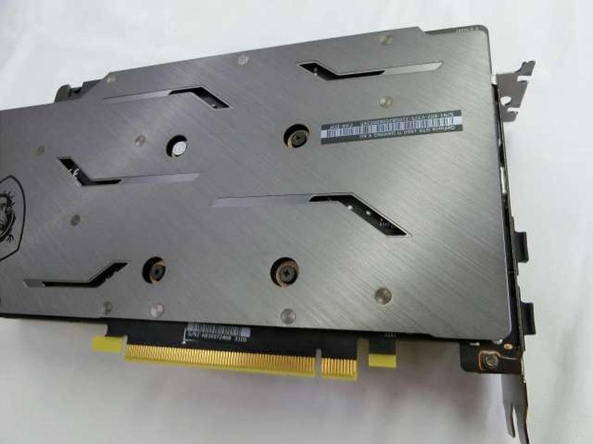MSI Graphics Board: GTX 1660 TI GAMING X 6G