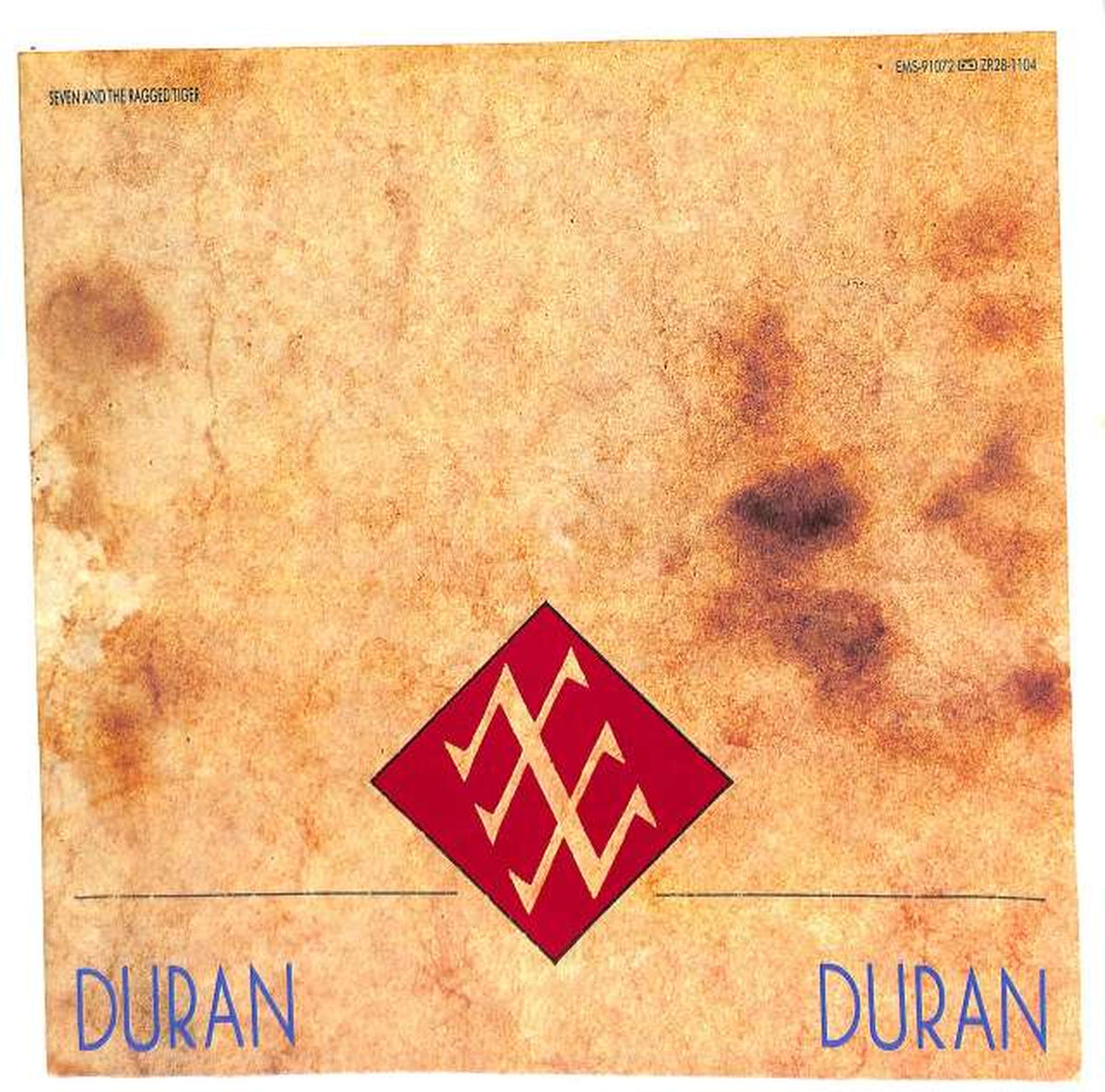 Toshiba EMI Duran Duran 'Seven & the Ragned Tiger' EMS-91072