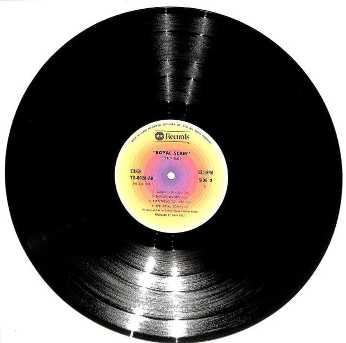 Nippon Columbia Steely Dan "Illusory Skyscraper" YX-8028-AB