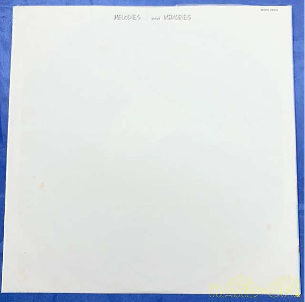 Alpha Moon Tatsuro Yamashita Melodies MOON-28008