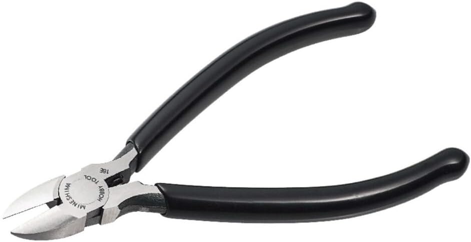 Mineshima D-20 Hard Micro Nippers 125 mm - BanzaiHobby