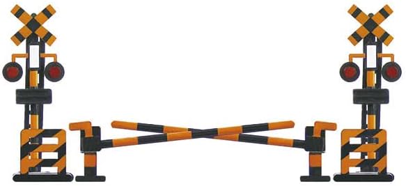 TGW NA-58 Level Crossing (2 Level Crossing Alarms, 2 Circuit Blockers, 2 Protective Fences) - BanzaiHobby