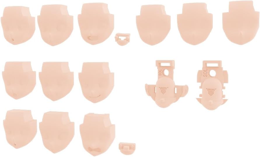 Kotobukiya KP737 Megami Device M.S.G 05 Face Set for SOL Skin Color C - BanzaiHobby