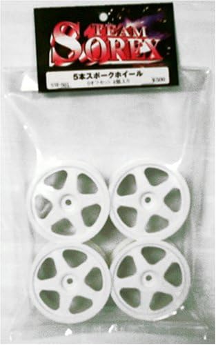 Team Sorex 5-Spoke Wheel Set (4) - BanzaiHobby