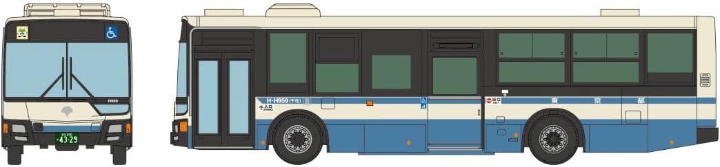 TOMYTEC 333074 The Bus Collection Tokyo Metropolitan Transportation Bureau 100th Anniversary Commemorative Minobe Color - BanzaiHobby