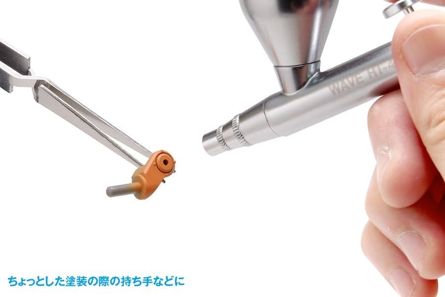 Wave HT-079 Hobby Tool Series HG Reverse Working Tweezers Straight Type - BanzaiHobby