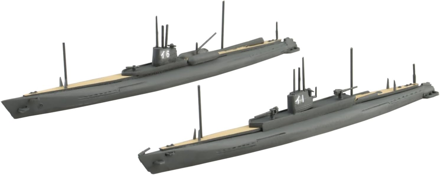Aoshima WL431 1/700 Waterline No.431 Imperial Japanese Navy Submarine I-1 & I-6 - BanzaiHobby