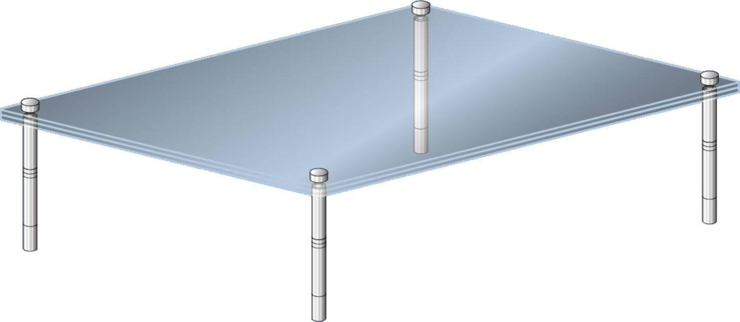 Hobby Base PPC-K124 Model Base L (2mm + 2mm)