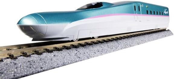 [PO APR 2024} KATO 12-002 Traveling N Gauge E5 Series Shinkansen Hayabusa Model Train - BanzaiHobby