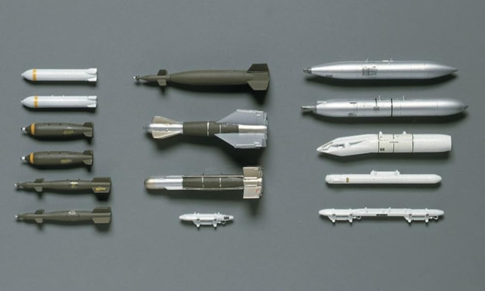 Hasegawa X72-02 1/72 Aircraft Weapons II US Guided Bombs & Gun Pods - Hasegawa Banzai Hobby