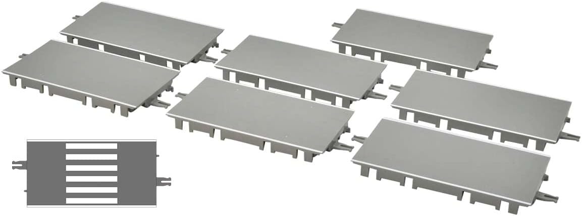 Tomix S-001-2 The Bus Collection S70-RO Bus Collection Driving System, Road Parts, Set of 8 - BanzaiHobby