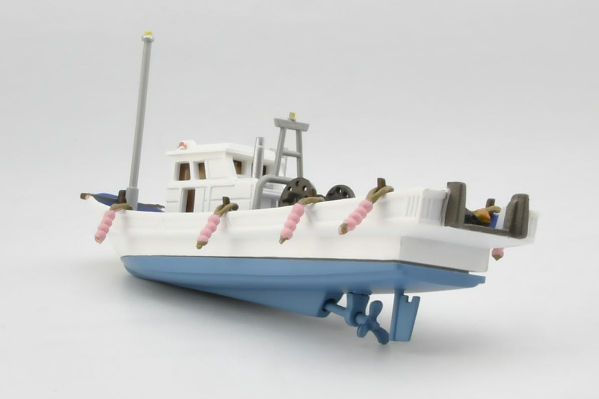 Tomytec 009-3 Scene Collection Scene Accessories Fishing Boat A3 Diorama Supplies - BanzaiHobby