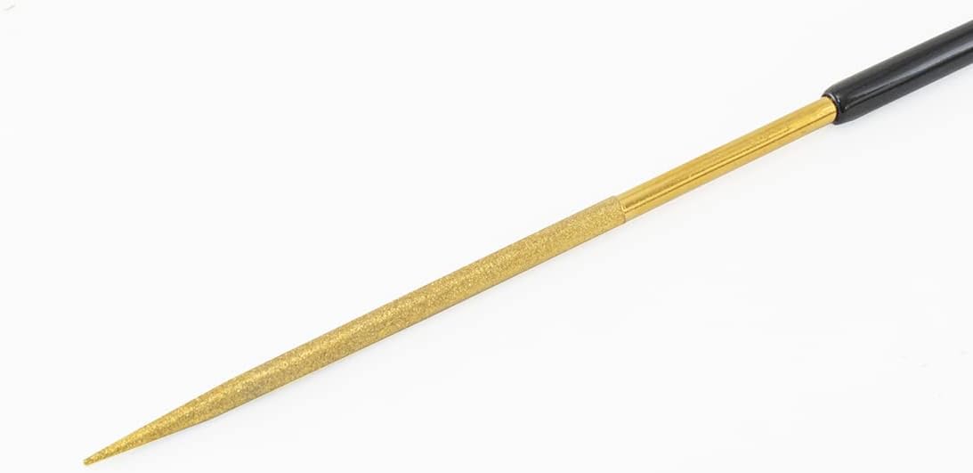 Mineshima I-200B Titanium Coated Diamond File #200 Round - BanzaiHobby