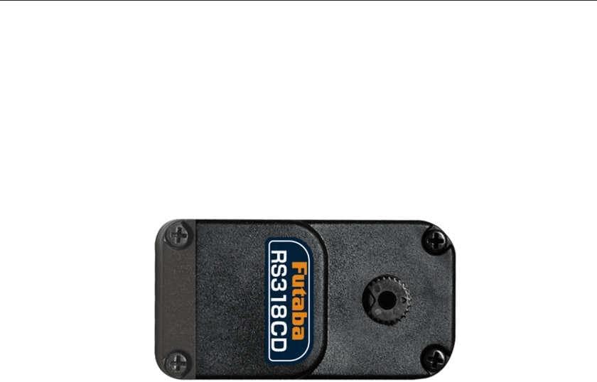 Futaba 400101-3 RS318CD Command System Servo Robot Servo - BanzaiHobby