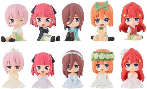 Bandai Rirakotto movie “The Quintessential Quintuplets” (Set of 10) - BanzaiHobby