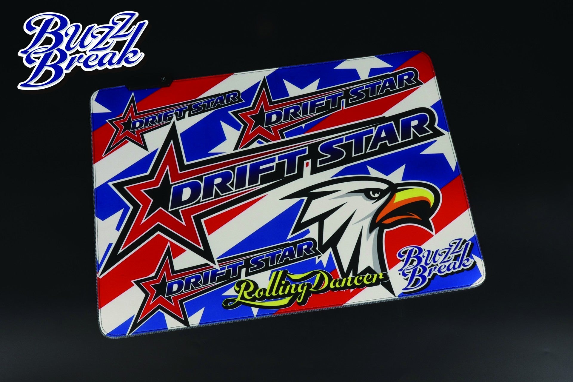 OVERDOSE BB-PM-002 LED Pit Mat Mini (DRIFT STAR ver) - BanzaiHobby