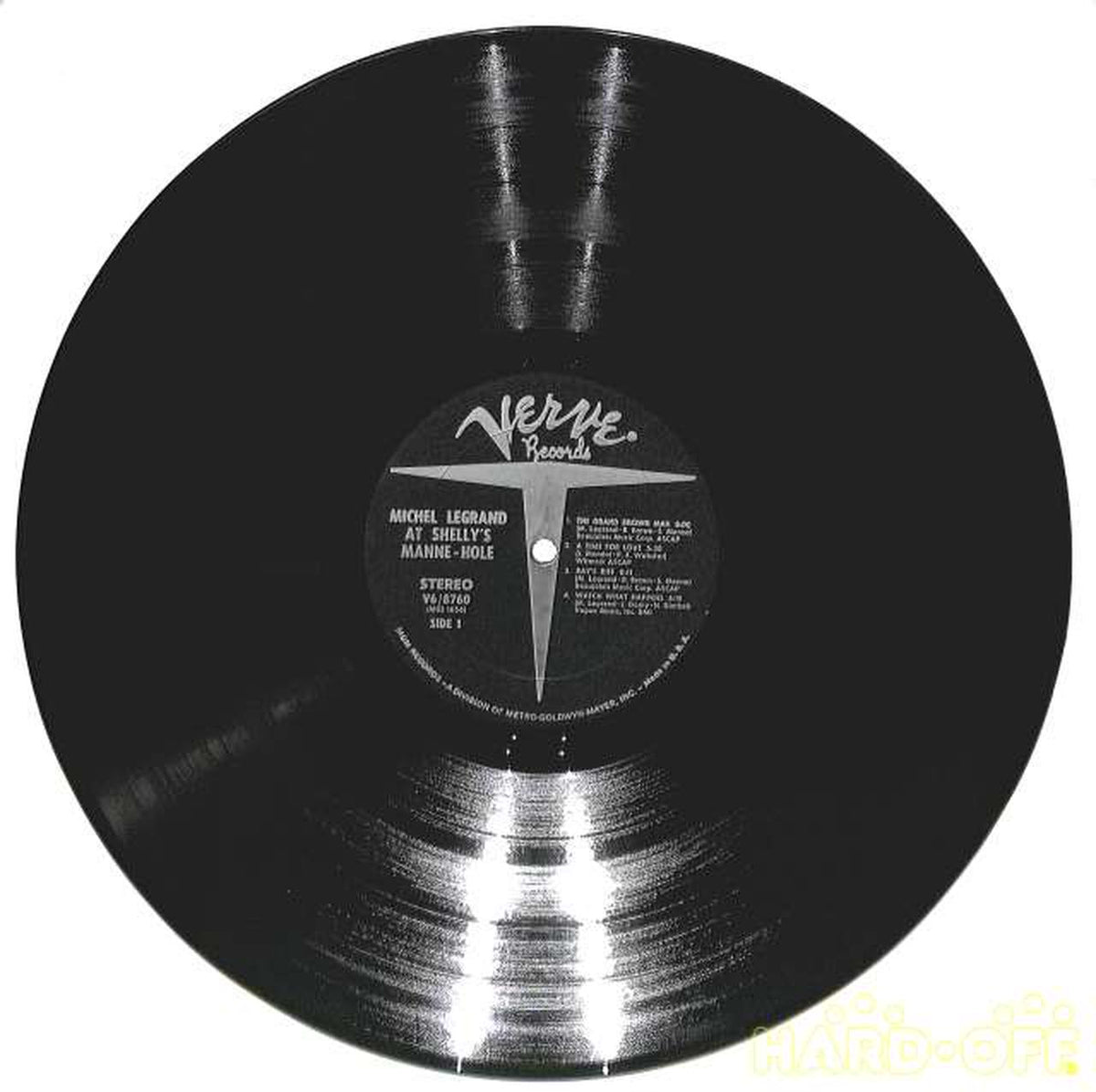 Nippon Gramophone (Verve, imported, USA) Michel Legrand "Shelly's Manhole~" V6-8760