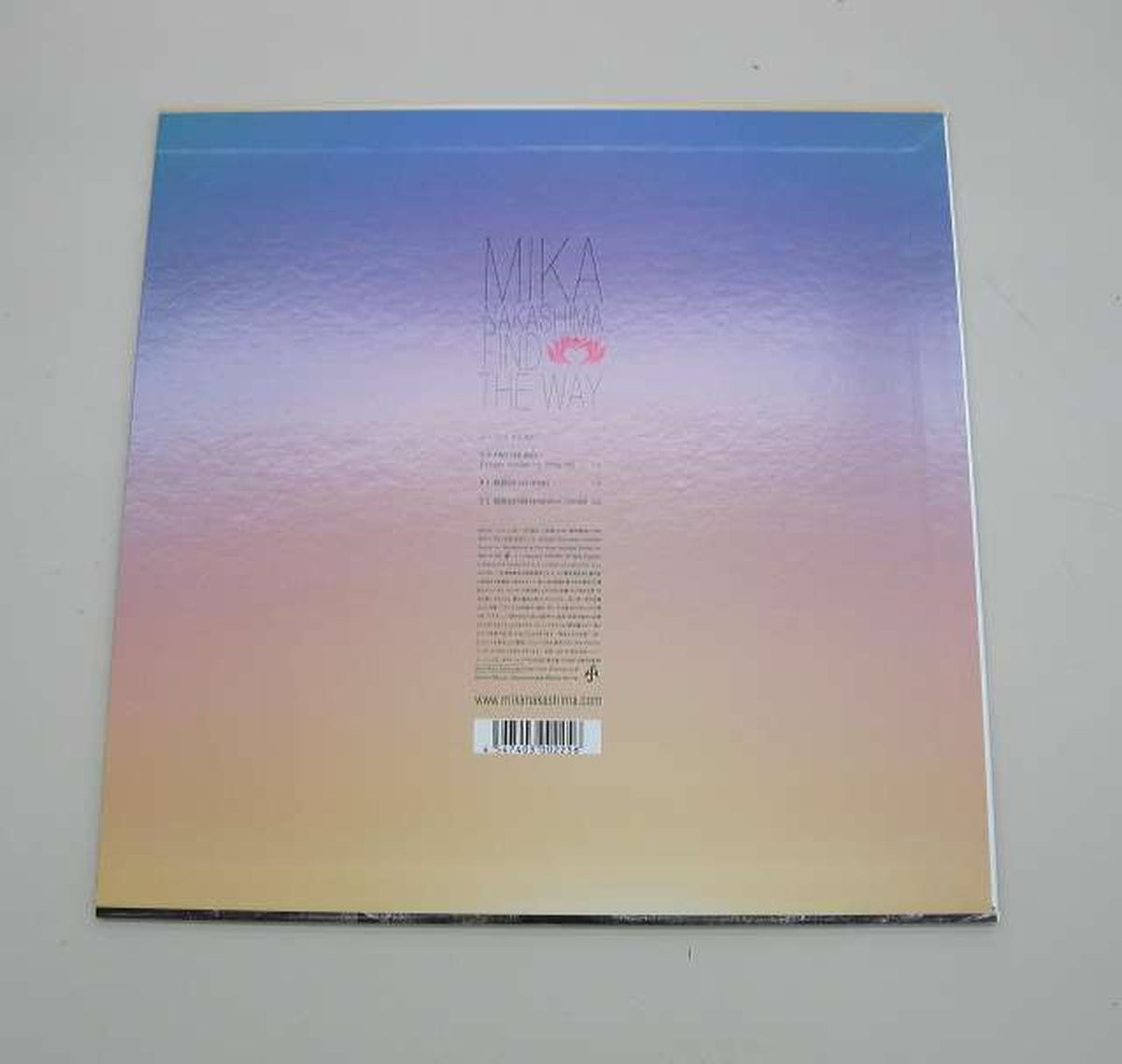 Sony Music Records Mika Nakashima FIND THE WAY Record FIND THE WAY