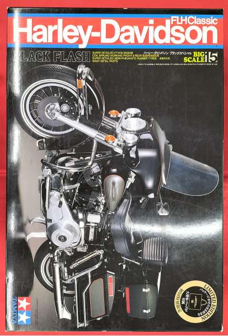 Tamiya 1/6 Harley-Davidson Black Special Display Model - Banzai Thrifting | BanzaiHobby