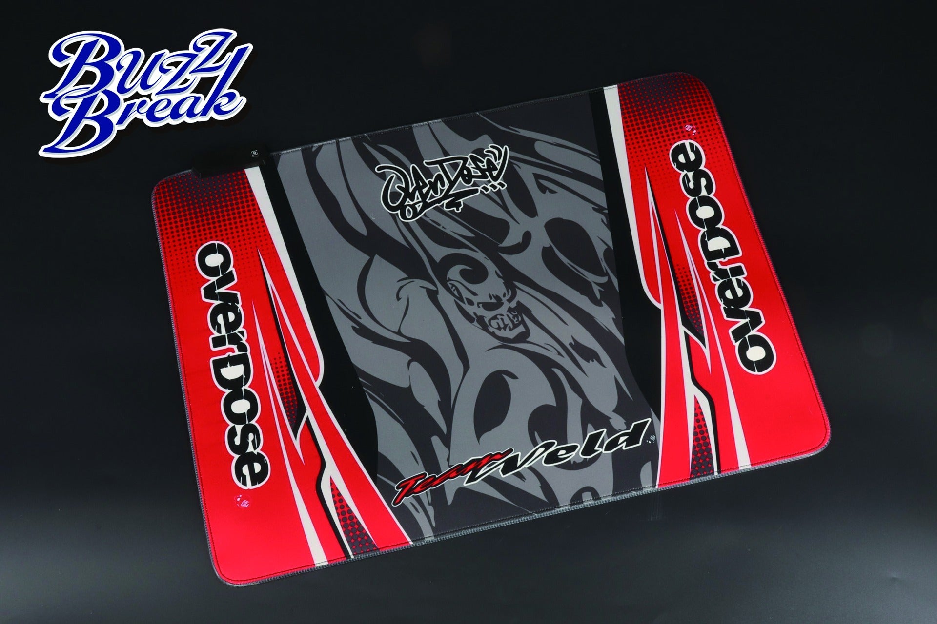 OVERDOSE BB-PM-001 LED Pit Mat Mini (OVERDOSE Ver) - LIMITED Edition - BanzaiHobby