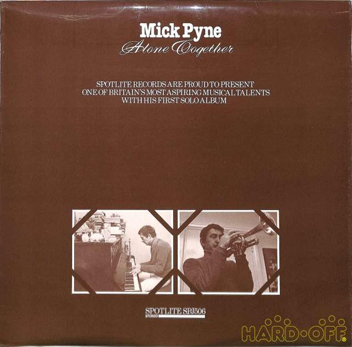 Spotlight (Import, English) Mick Payne "Alone Together" SPJ-506