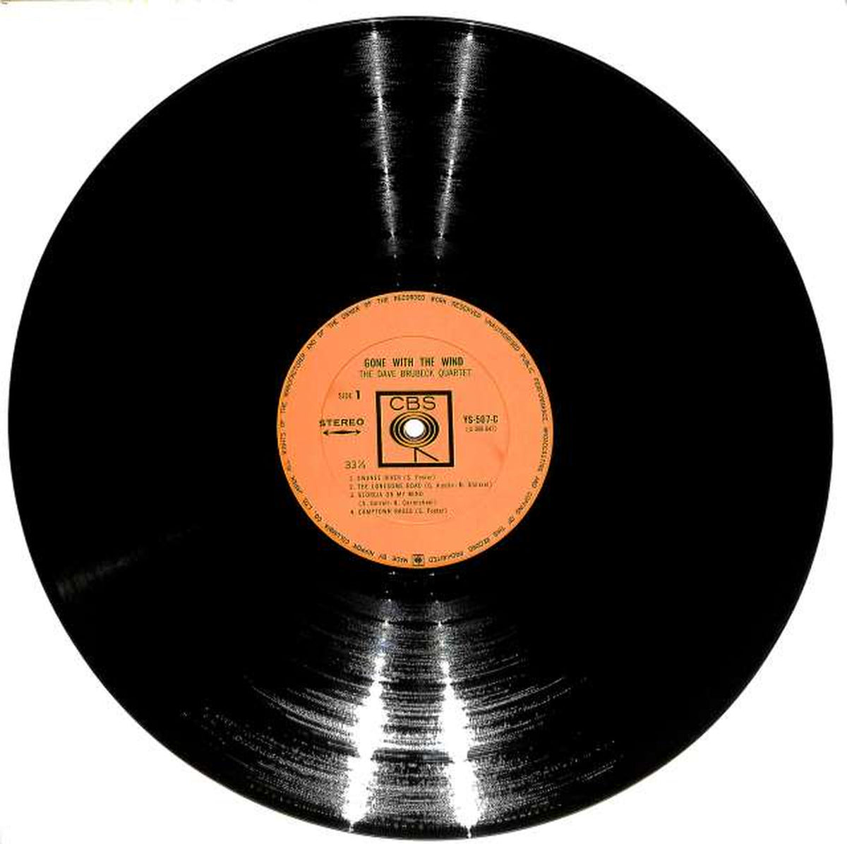 Nippon Columbia Dave Brubeck "Gone with the Wind" YS-507-C