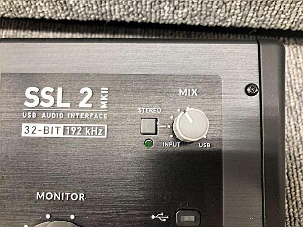 SOLID STAGE LOGIC Audio Interface: SSL2 MKII.