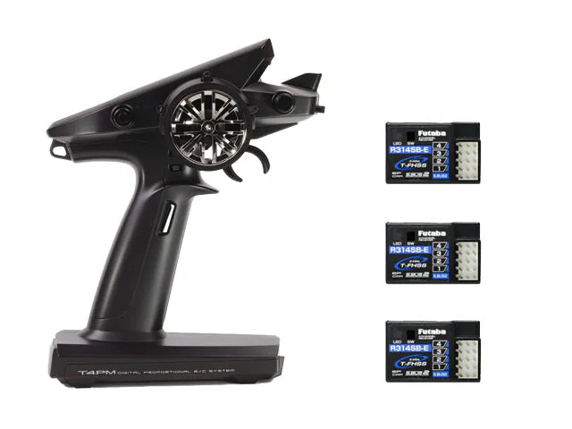 Futaba 4PMP R314BSE triple receiver set - BanzaiHobby