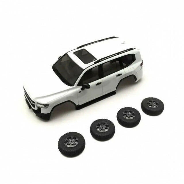 Kyosho MXBT13PW BS MX-01 Toyota Land Cruiser 300 GR White Pearl - BanzaiHobby