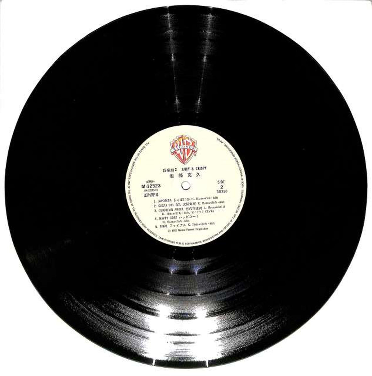 Warner Pioneer Katsuhisa Hattori "Ongakubatake 2" M-12523