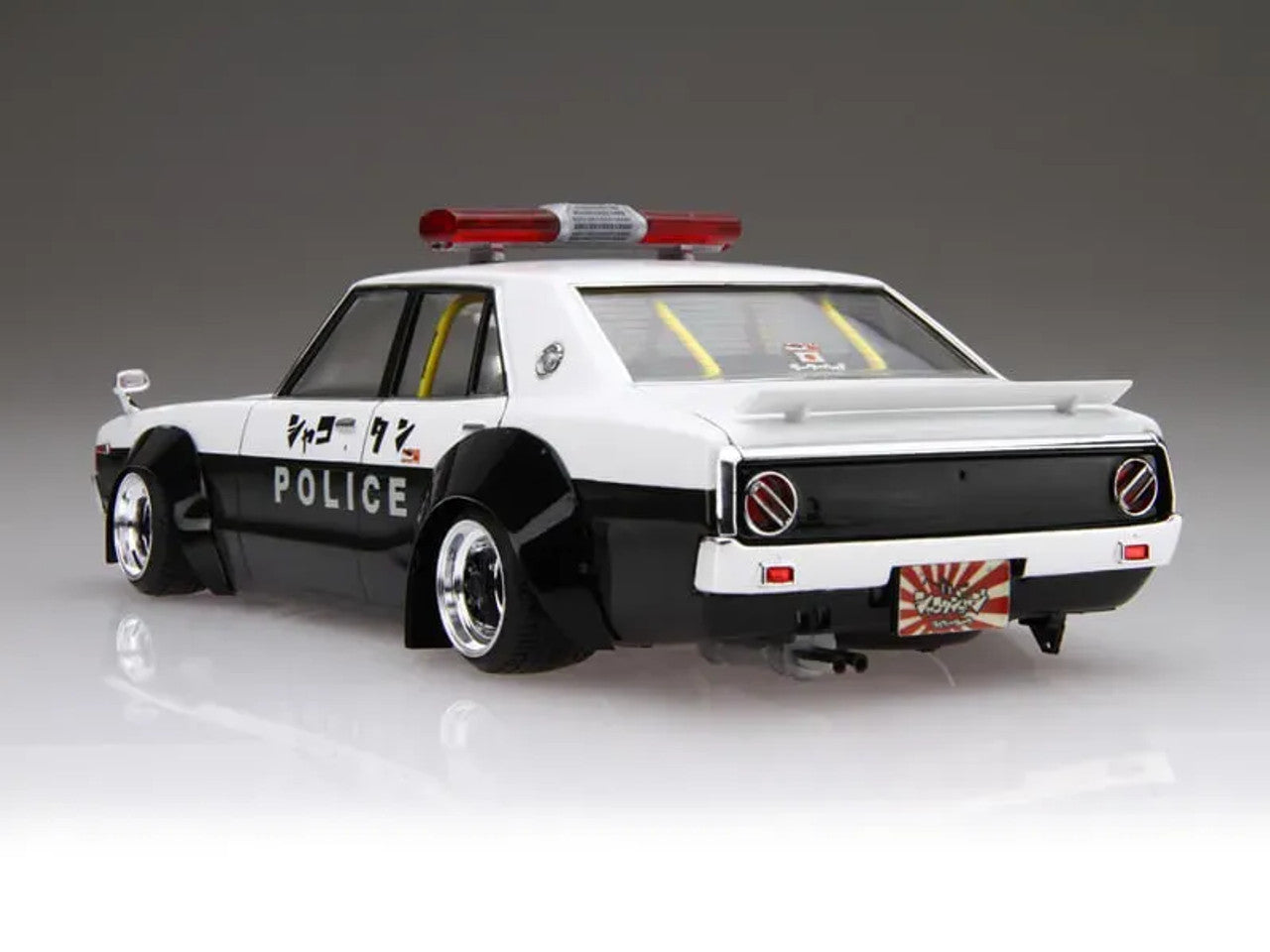 Aoshima 1/24 Liberty Walk No.07 LB Works Nissan Skyline Kenmary Works 4Dr Police Car
