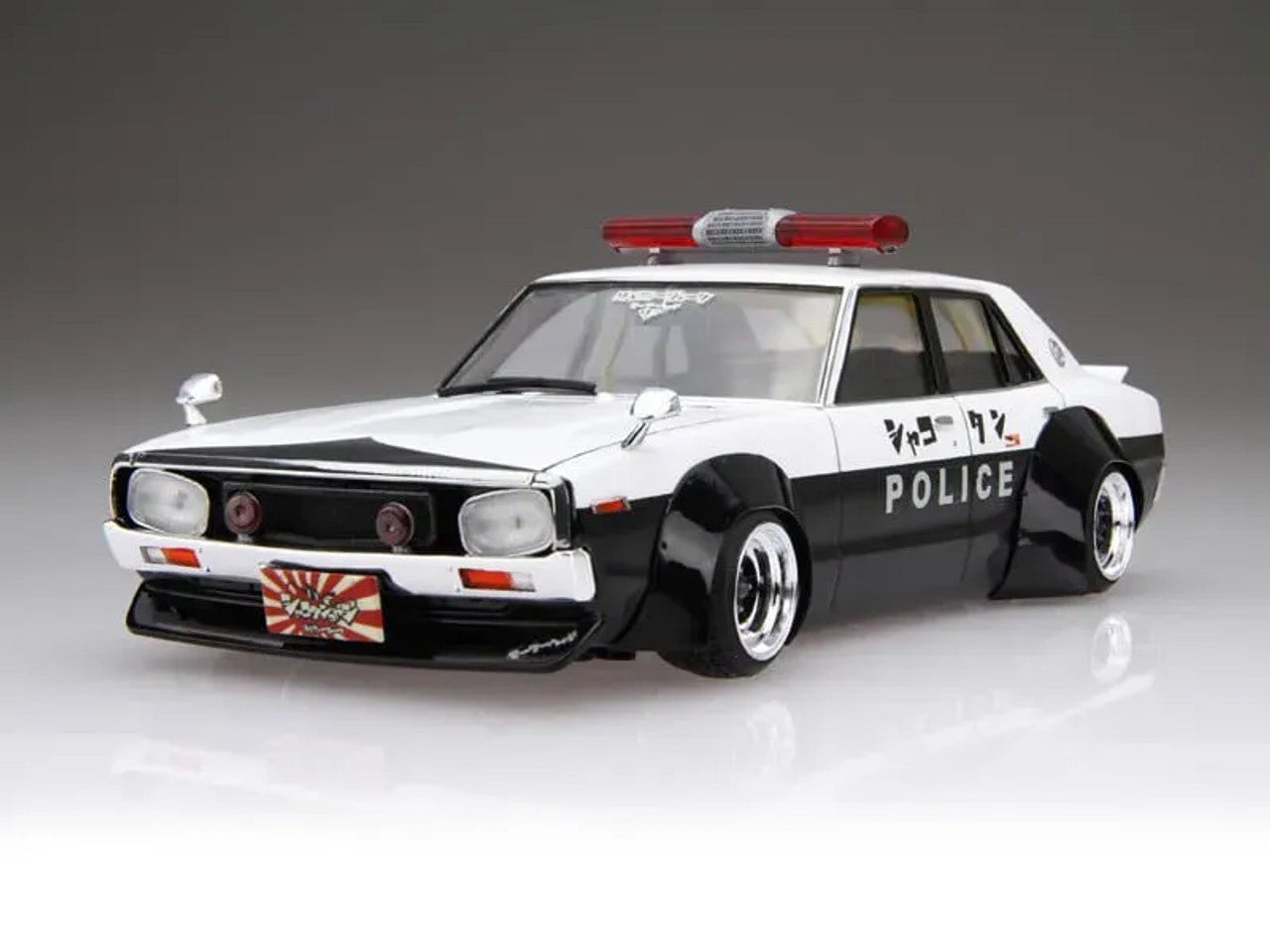 Aoshima 1/24 Liberty Walk No.07 LB Works Nissan Skyline Kenmary Works 4Dr Police Car