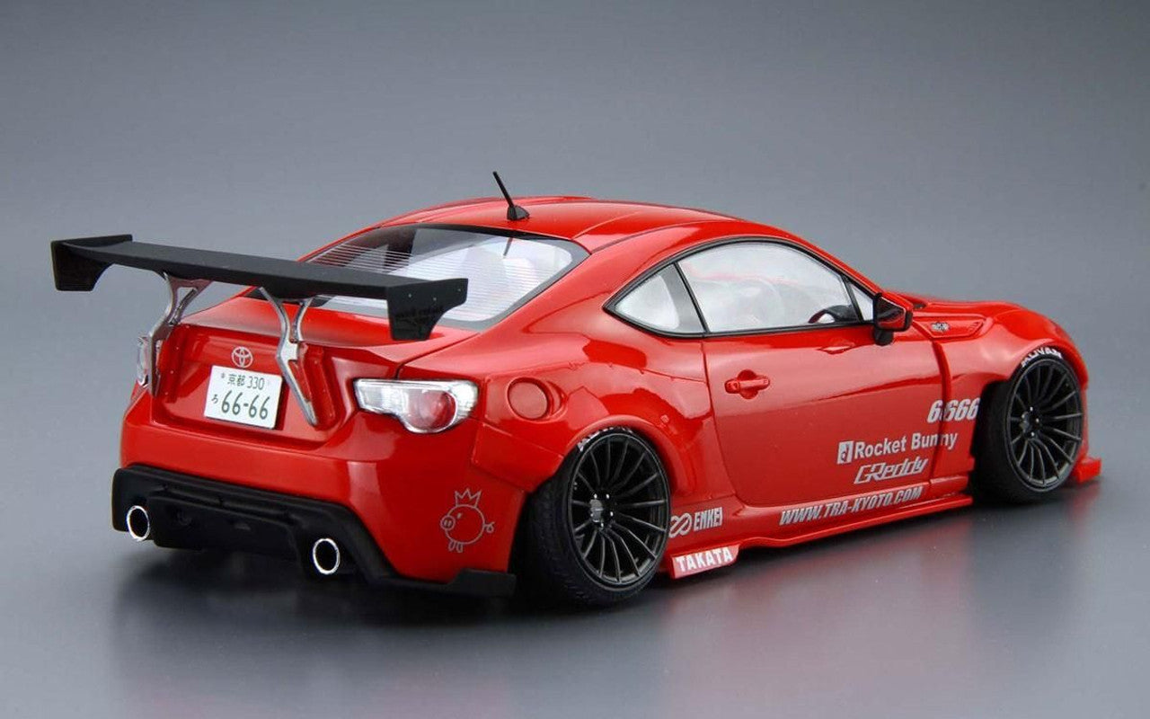 Aoshima 1/24 The Tuned Car No.001 ZN6 TOYOTA 86 '12 GREDDY & ROCKET BUNNY ENKEI Ver. (Toyota) - BanzaiHobby
