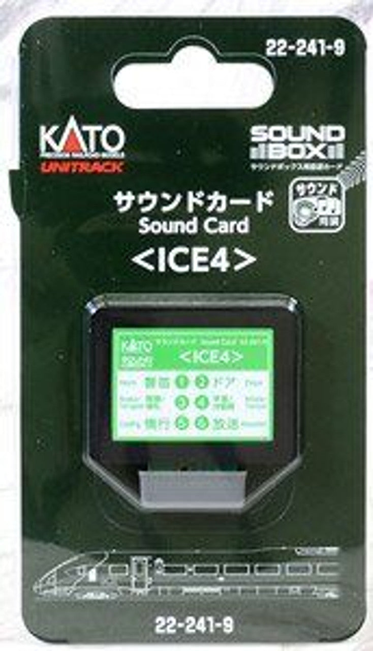 KATO 22-241-9 Unitrack Sound Card `ICE4` [for Sound Box - BanzaiHobby