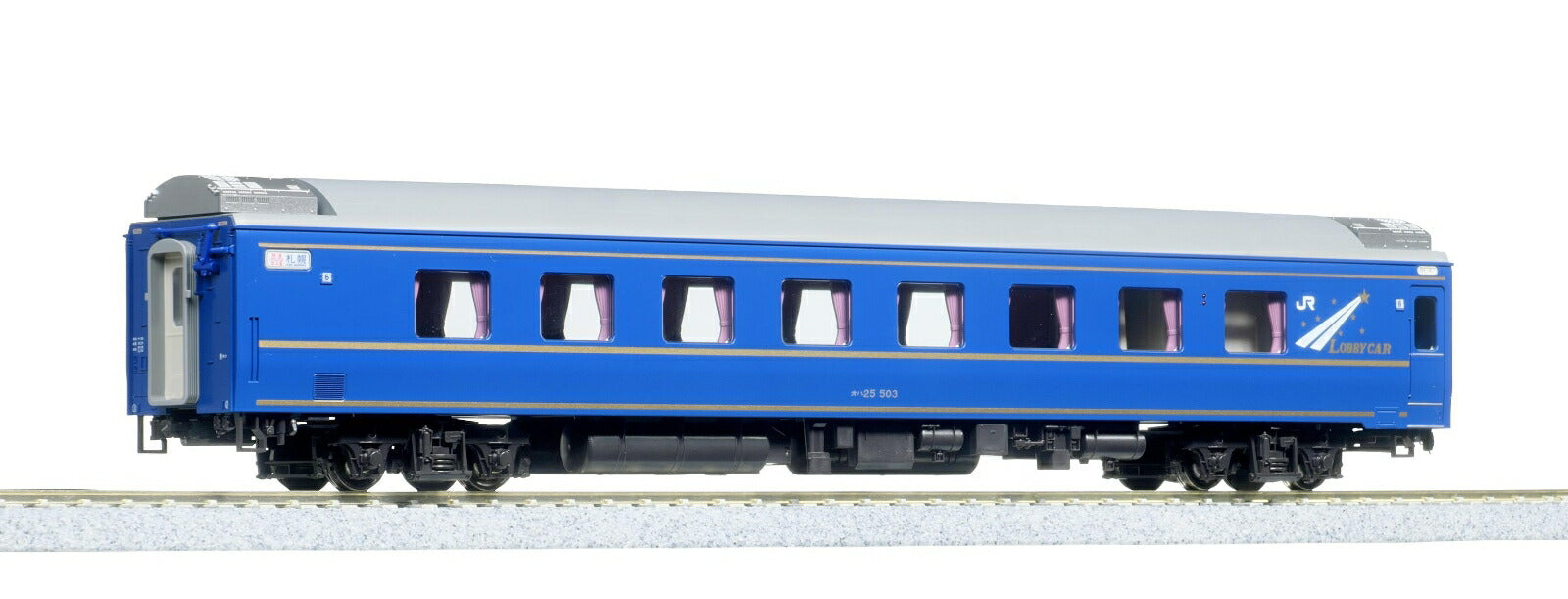 KATO 1-574 (HO) Sleeper Express Hokutosei OHA 25-500 Series Lounge Car - BanzaiHobby